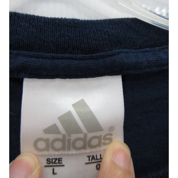 VINTAGE Pittsburgh Panthers Shirt Large Adidas NCAA Y2K Tee Sportswear - Picture 9 of 11